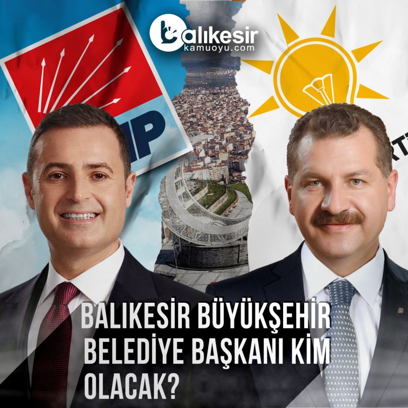 2024 Yerel Seçimlerde Balıkesir Büyükşehir için "Komşunuzun Hangi Adaya Oy Vereceğini Düşünüyorsunuz?"